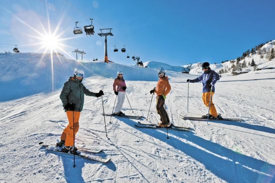 Traumhafte Skipisten im Skigebiet Reiteralm in der 4-Berge-Skischaukel