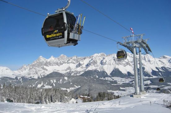 Gondelbahn auf die Reiteralm im Skigebiet Ski amadé